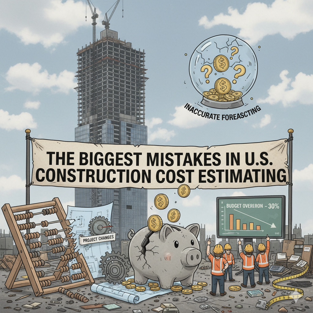 The Biggest Mistakes in U.S. Construction Cost Estimating service (and How to Avoid Them)
